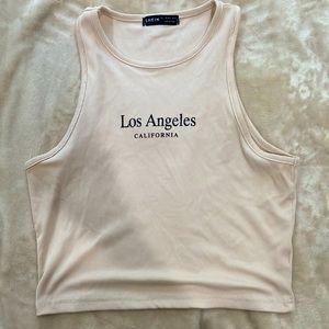 Los Angeles crop top ✨